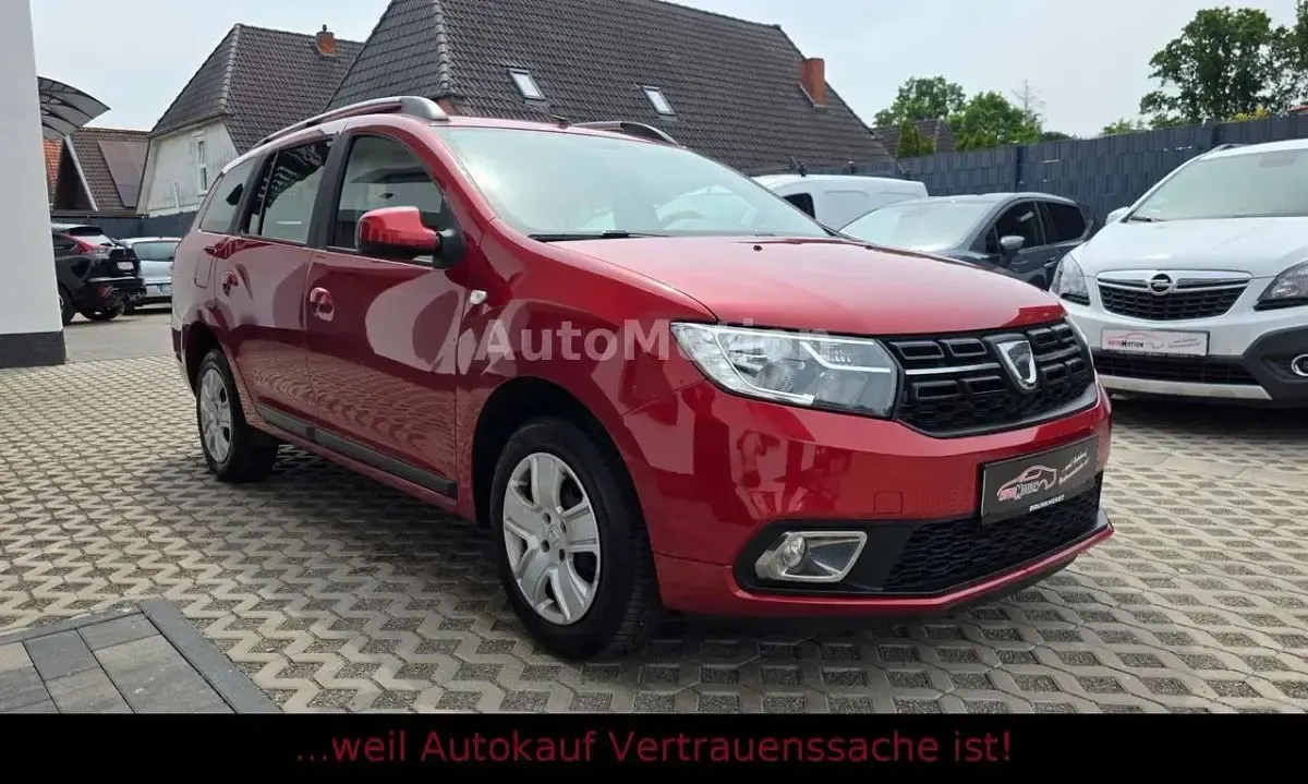 Gebraucht Dacia Logan MCV 90 PS (66 kW) 2018 Rot Kombi