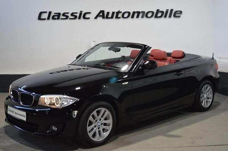 Schwarz Gebraucht 2012 BMW 118 Cabriolet Advantage Cabrio | 9.700 € (Etwas zu teuer) - Bild 1/4