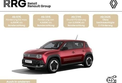 Neu Renault 4 E-Tech Evolution 89 kW (122 PS) 2026 Rot SUV