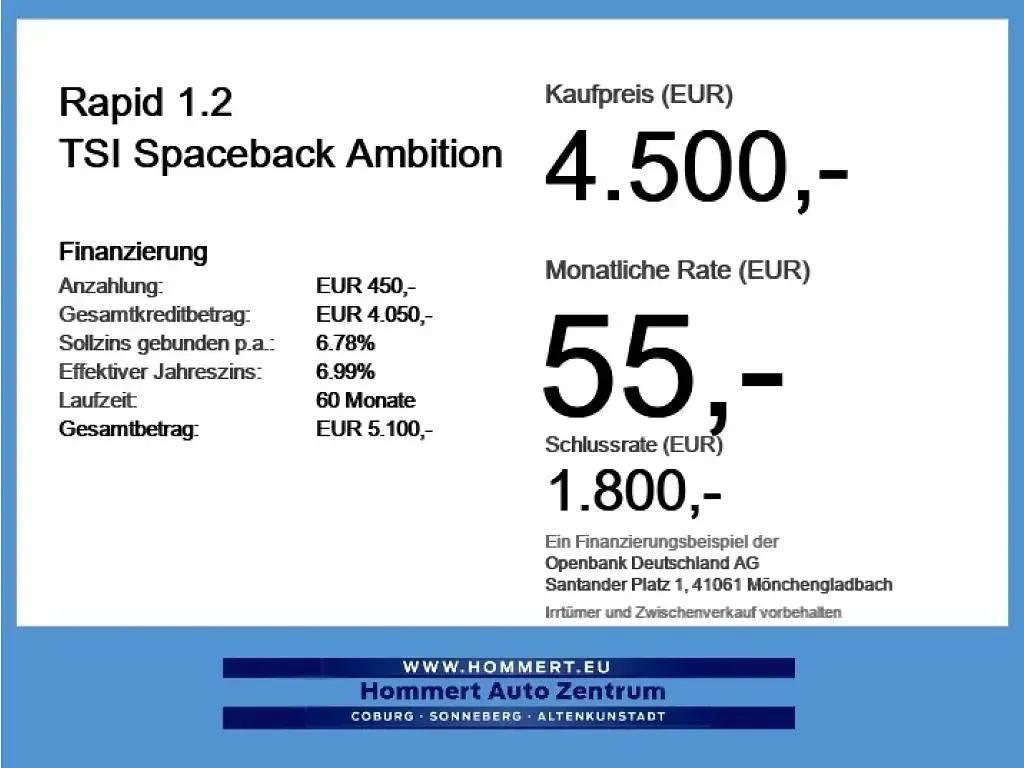 Gebraucht Skoda Rapid Ambition 86 PS (63 kW) 2014 Metalgrau (metallic) Kleinwagen