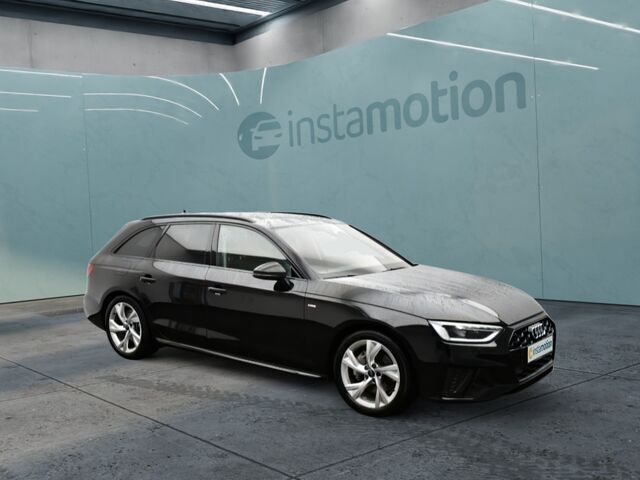 Schwarz Gebraucht 2024 Audi A4 S-Line Kombi | 38.940 € (Fairer Preis) - Bild 1/2