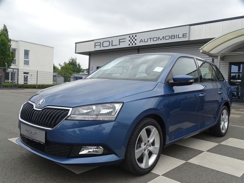 Gebraucht Skoda Fabia Active 60 PS (44 kW) 2021 Blau (metallic) Kleinwagen