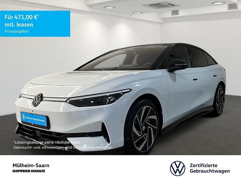 Weiß Gebraucht 2024 VW ID.7 Pro Limousine | 51.450 € (Teuer) - Bild 1/3
