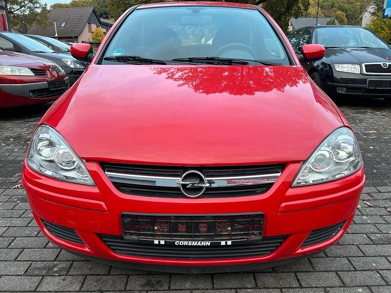 Rot Gebraucht 2005 Opel Corsa Kleinwagen | 2.599 € - Bild 1/4