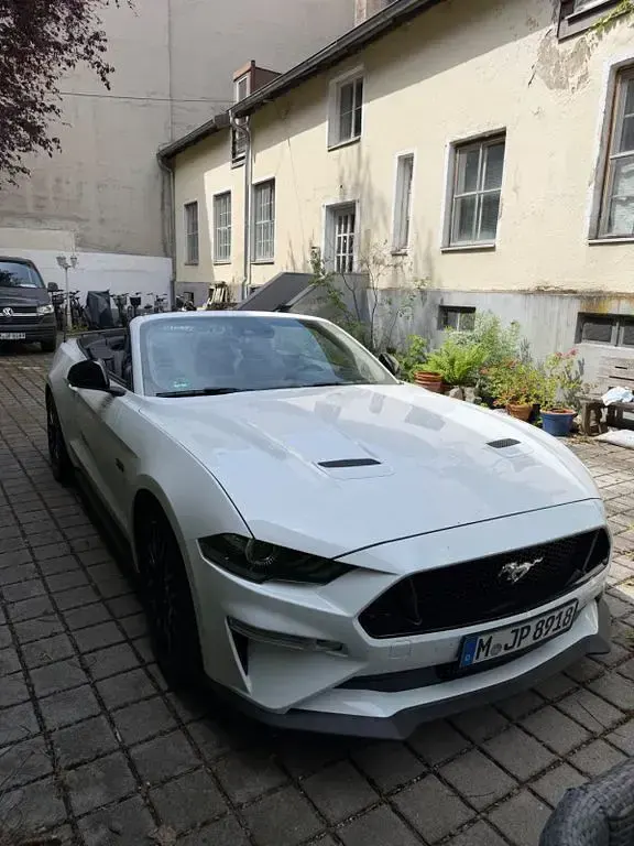 Gebraucht Ford Mustang GT 450 PS (330 kW) 2020 Weiß Cabrio