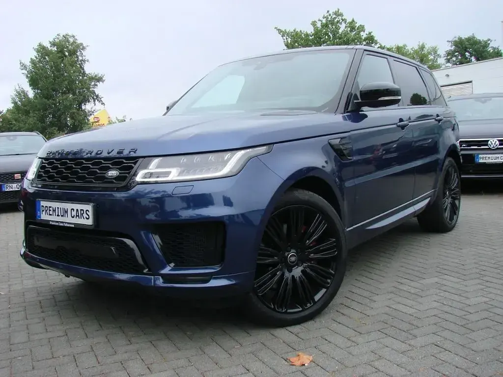 Gebraucht Land Rover Range Rover Sport HSE 340 PS (250 kW) 2018 Svo premium palette blue SUV