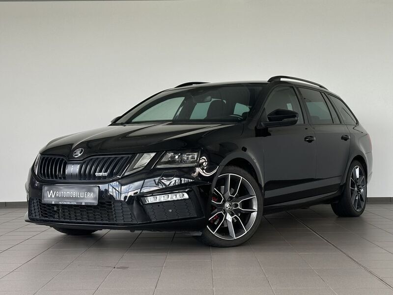 Schwarz schwarzmagic perleffekt Gebraucht 2020 Skoda Octavia RS Kombi | 25.890 € (Guter Preis) - Bild 1/4