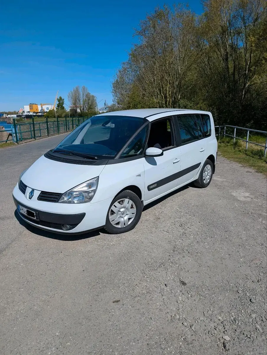 Begagnad Renault Espace 170 HK (125 kW) 2005 Vit Minibuss