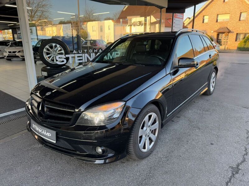 Schwarz Gebraucht 2008 Mercedes C220 AMG Kombi | 4.690 € (Superpreis) - Bild 1/4