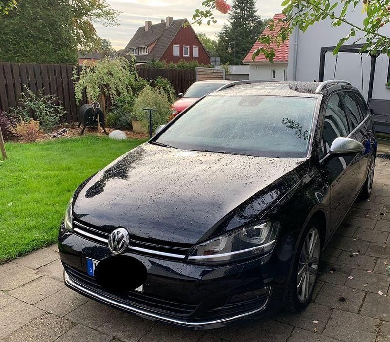 Gebraucht VW Golf VII Highline 140 PS (102 kW) 2014 Schwarz Kombi
