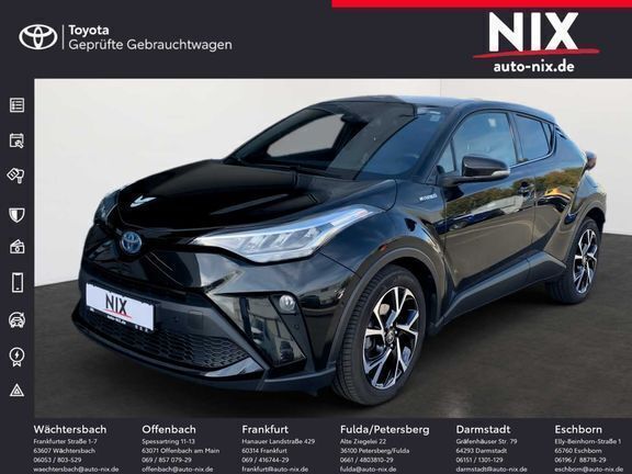 Mysticschwarz Gebraucht 2021 Toyota C-HR Team SUV | 23.990 € (Etwas zu teuer) - Bild 1/4