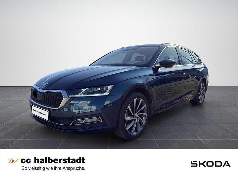 Gebraucht Skoda Octavia First Edition 150 PS (110 kW) 2022 Blau Kombi