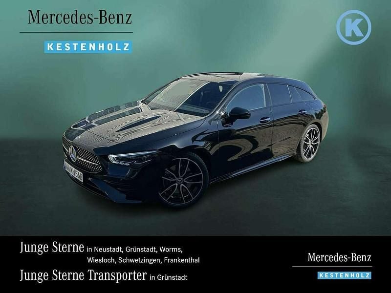 Lack kosmosschwarz Gebraucht 2025 Mercedes CLA200 Shooting Brake AMG Kombi | 42.950 € - Bild 1/4