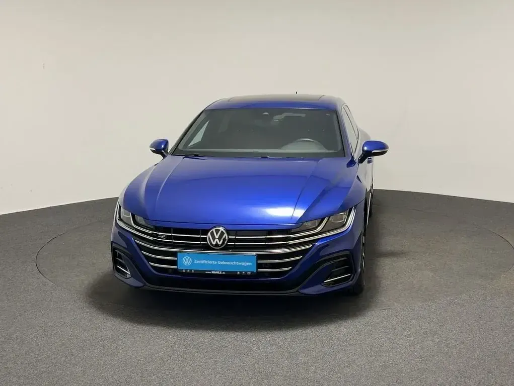 Gebraucht VW Arteon R-line 218 PS (160 kW) 2022 Lapiz blue metallic Kombi