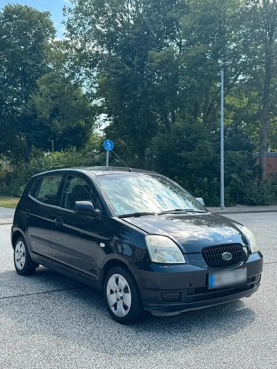Gebraucht Kia Picanto 65 PS (47 kW) 2004 Schwarz Kleinwagen