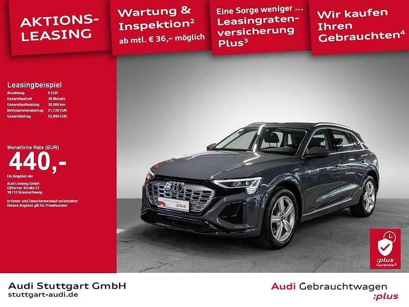 Magnetgrau Gebraucht 2024 Audi Q8 e-tron S-Line SUV | 51.720 € (Superpreis) - Bild 1/2