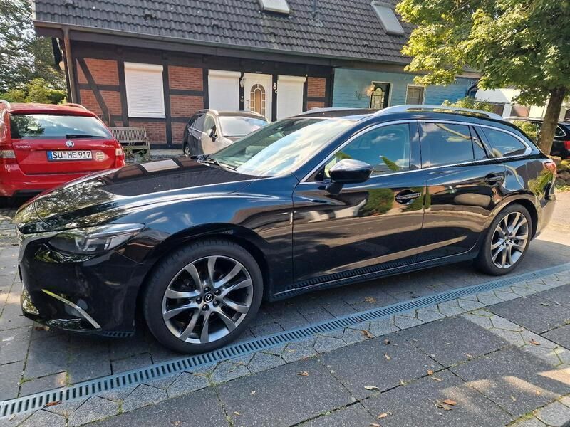 Schwarz Gebraucht 2015 Mazda 6 Sports-Line Kombi | 10.700 € (Fairer Preis) - Bild 1/4