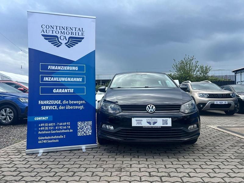 Schwarz Gebraucht 2015 VW Polo Trendline Kleinwagen | 7.999 € (Fairer Preis) - Bild 1/4