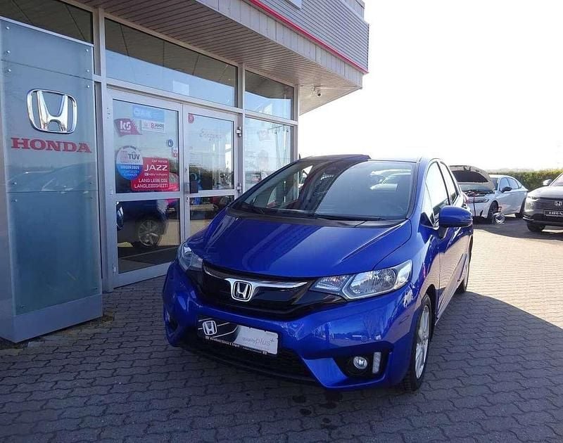 Gebraucht Honda Jazz Elegance 102 PS (75 kW) 2016 Brilliant sporty blue Kleinwagen