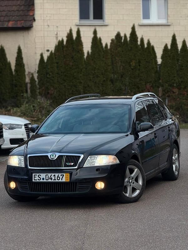 Gebraucht Skoda Octavia RS 170 PS (125 kW) 2008 Schwarz Kombi