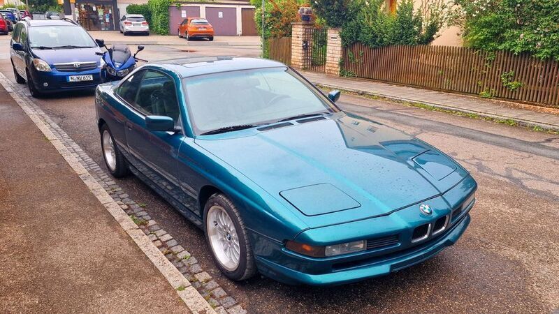 Grün Gebraucht 1993 BMW 840 Sport Line Coupé | 22.500 € - Bild 1/4