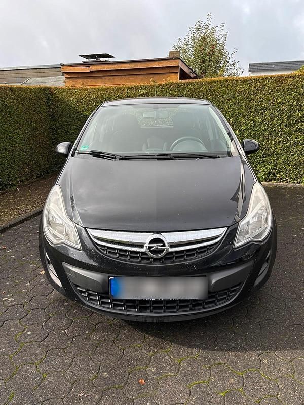 Schwarz Gebraucht 2012 Opel Corsa Kleinwagen | 2.500 € (Superpreis) - Bild 1/4