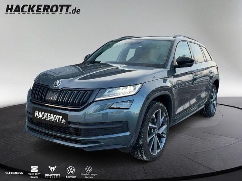 Grau Gebraucht 2020 Skoda Kodiaq SportLine SUV | 31.750 € (Fairer Preis) - Bild 1/3