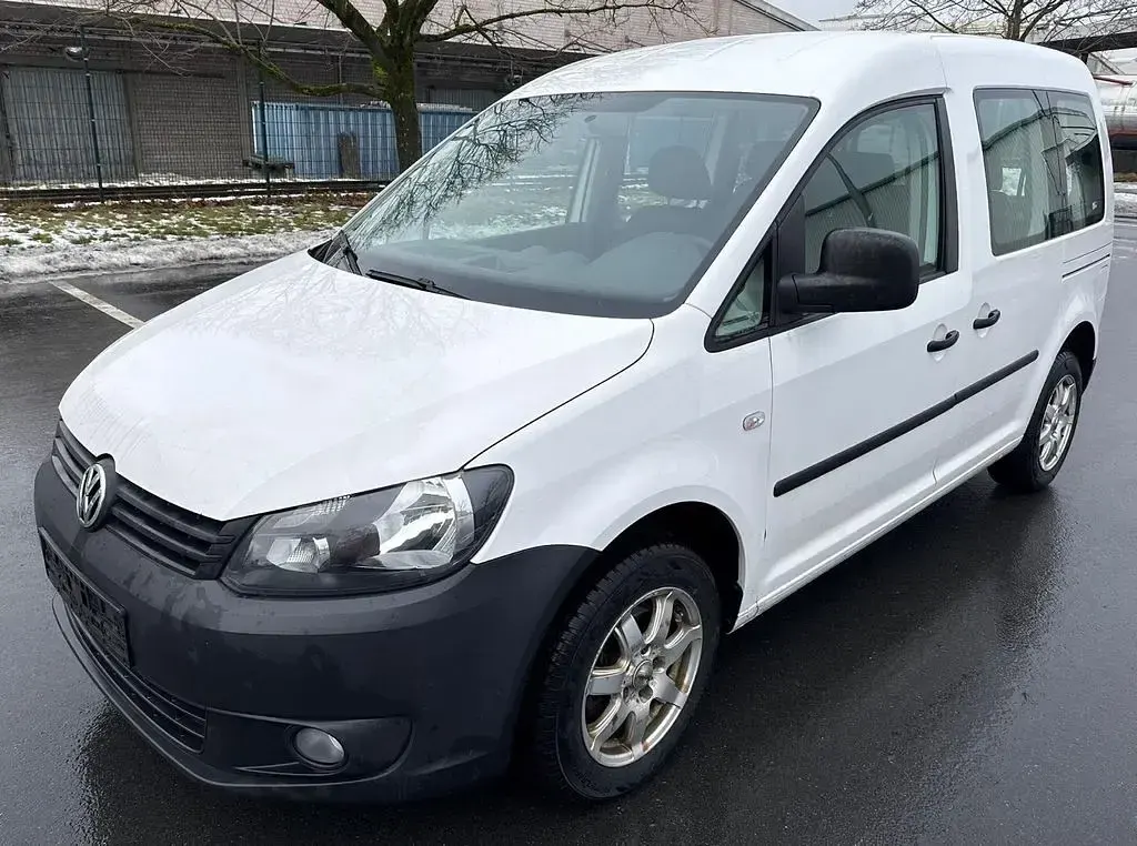 Gebraucht VW Caddy 102 PS (75 kW) 2015 Weiß Van / Kleinbus