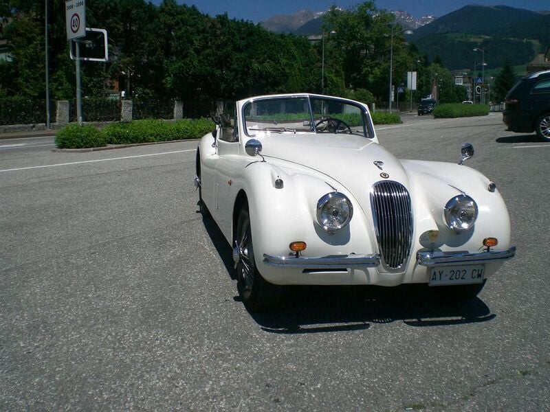 Gebraucht Jaguar XK 160 PS (117 kW) 1953 Weiß Cabrio