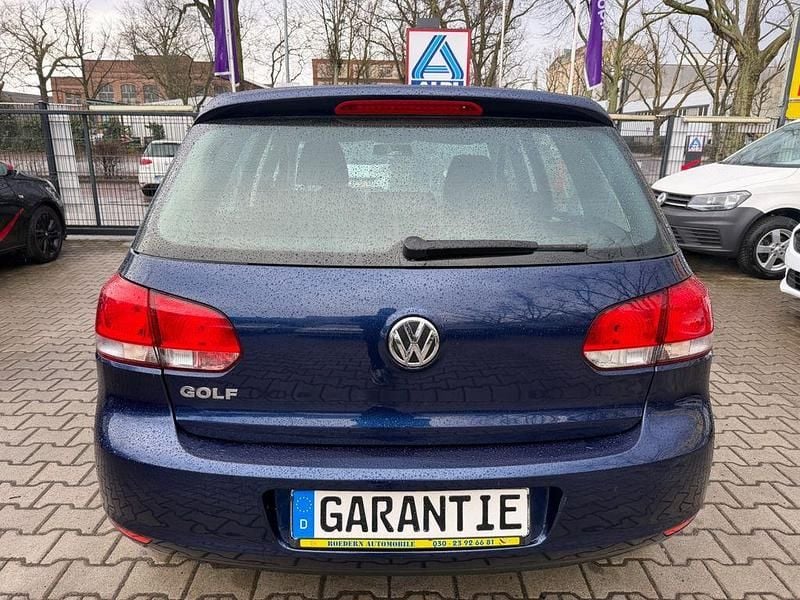Gebraucht VW Golf VI Trendline 86 PS (63 kW) 2011 Blau Kleinwagen
