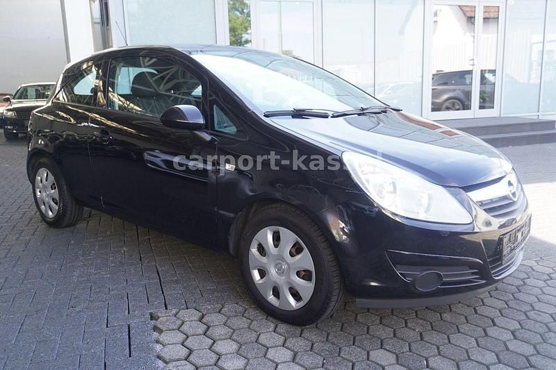 Gebraucht Opel Corsa Edition 80 PS (58 kW) 2008 Schwarz Kleinwagen