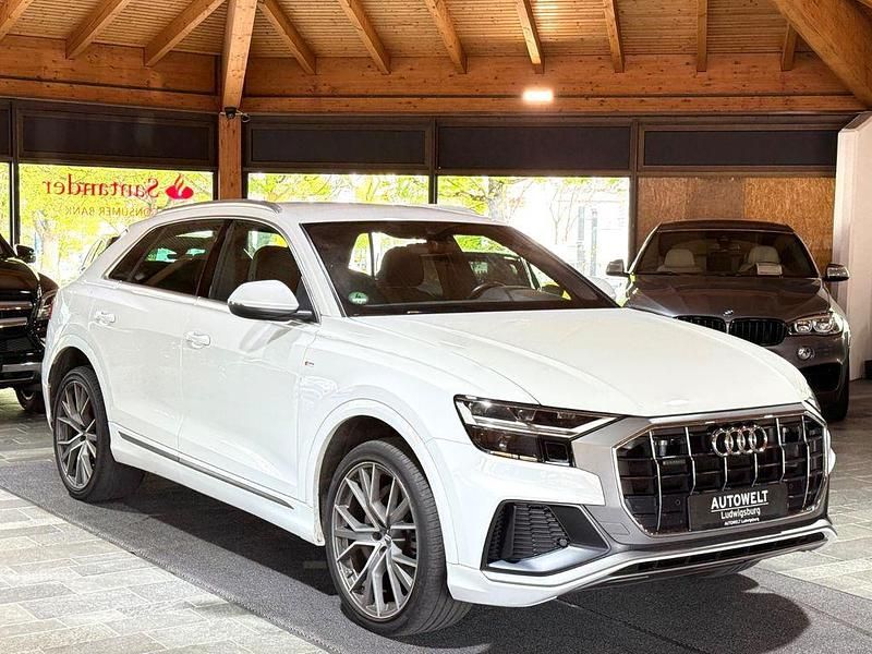 Gebraucht Audi Q8 S-Line 286 PS (210 kW) 2019 Weiß SUV