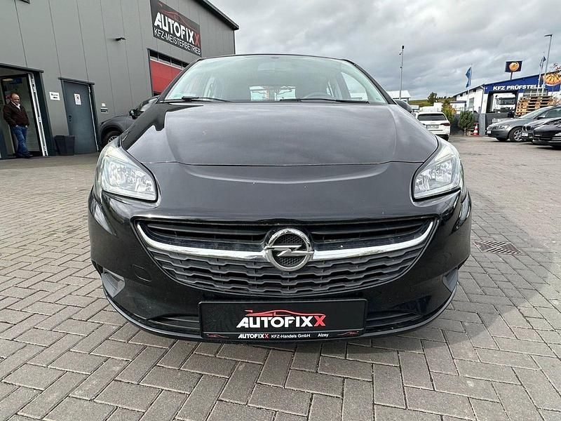 Gebraucht Opel Corsa Edition 101 PS (74 kW) 2017 Schwarz Limousine
