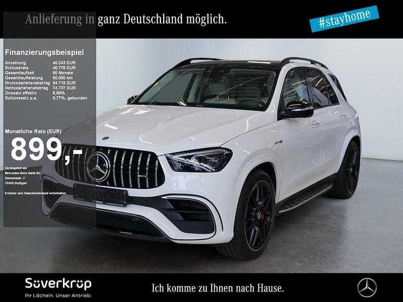 Andere farbe Gebraucht 2022 Mercedes GLE63 AMG AMG SUV | 110.630 € (Teuer) - Bild 1/3