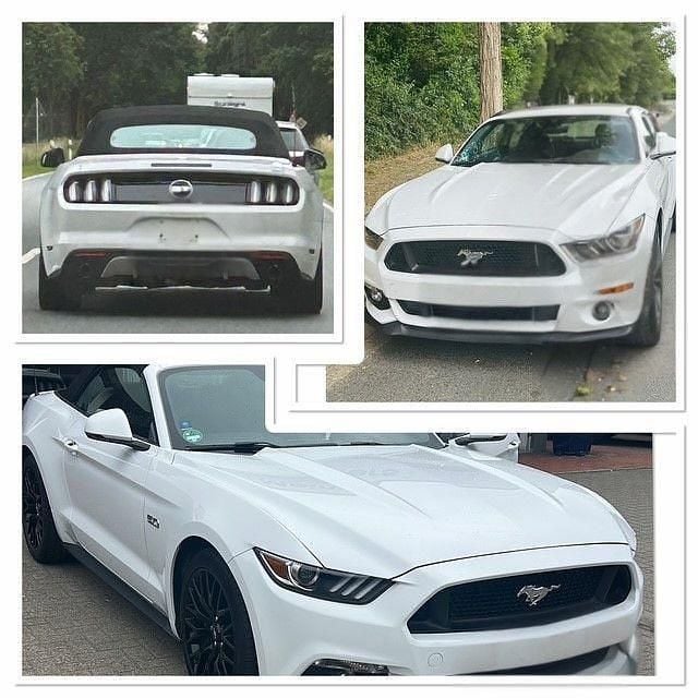 Gebraucht Ford Mustang GT 421 PS (309 kW) 2016 Weiß Cabrio