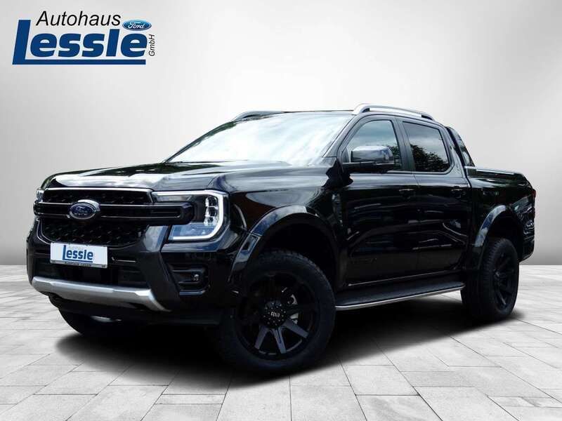 Schwarz Gebraucht 2024 Ford Ranger Wildtrack Abholung | 62.990 € (Teuer) - Bild 1/4