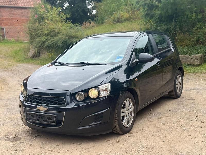 Schwarz Gebraucht 2012 Chevrolet Aveo Kleinwagen | 1.950 € (Guter Preis) - Bild 1/4