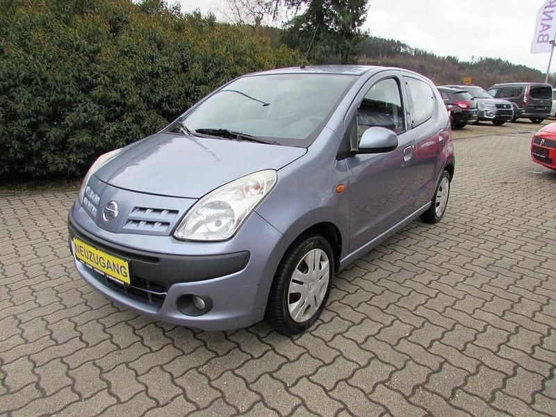 Gebraucht Nissan Pixo Pure 68 PS (50 kW) 2010 Graysh blue Kleinwagen