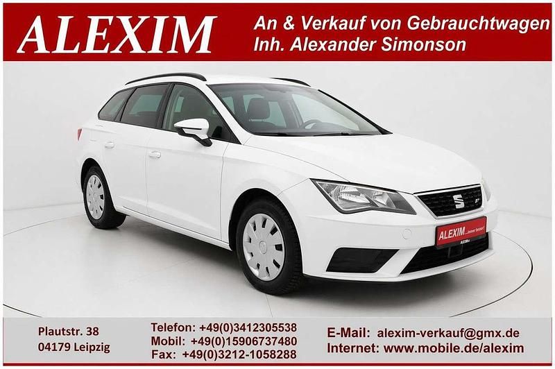 Usata Seat Leon ST Reference 110 CV (80 kW) 2017 Bianco Station wagon