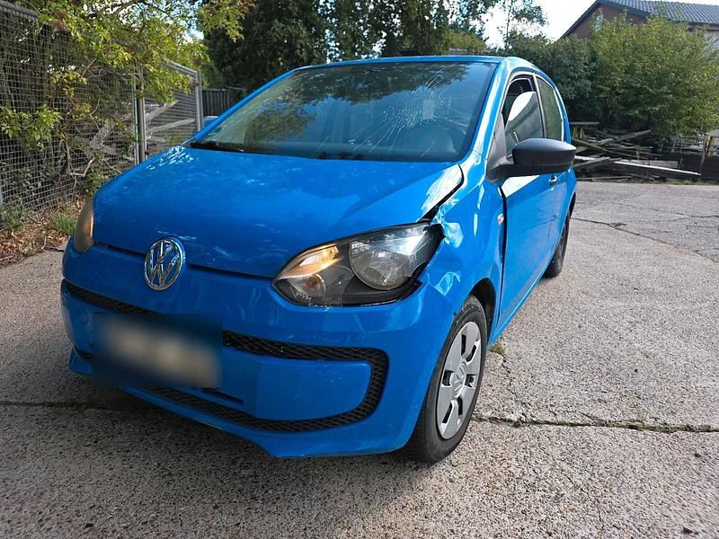Blau Gebraucht 2015 VW up! Kleinwagen | 1.600 € - Bild 1/4