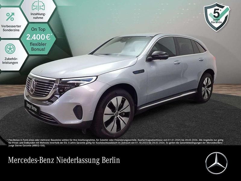 Silber Gebraucht 2022 Mercedes EQC400 Electric Art SUV | 35.990 € (Superpreis) - Bild 1/2