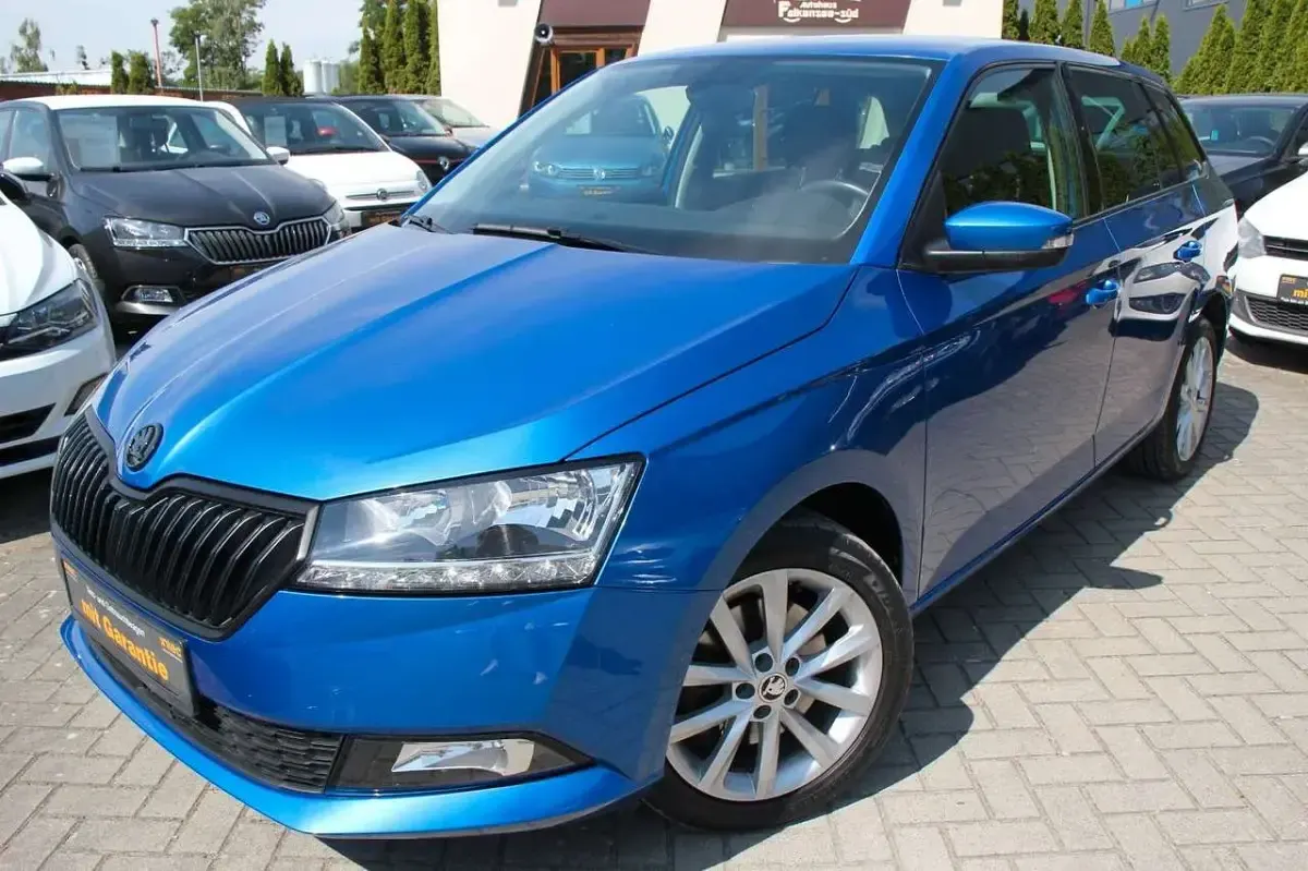 Gebraucht Skoda Fabia Soleil 110 PS (80 kW) 2019 Blau Kleinwagen