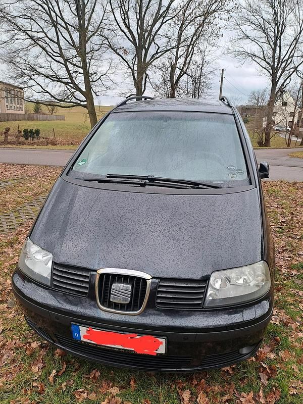 Gebraucht Seat Alhambra 116 PS (85 kW) 2007 Schwarz Van / Kleinbus