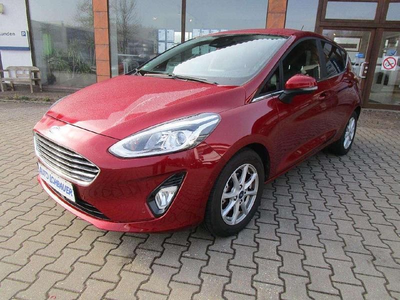Gebraucht Ford Fiesta Titanium 125 PS (91 kW) 2021 Rubyrot (metallic) Kleinwagen