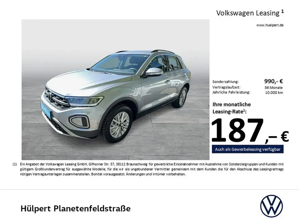 Gebraucht VW T-Roc Life 116 PS (85 kW) 2025 Pyritsilber metallic SUV