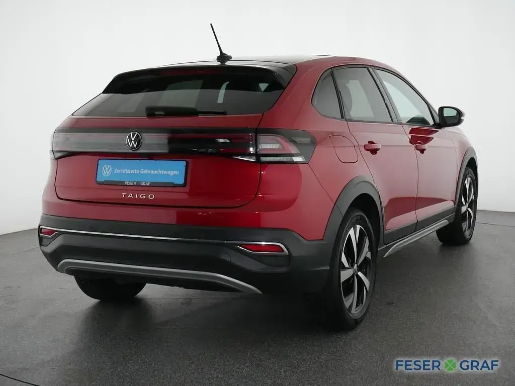 Gebraucht VW Taigo Style 110 PS (80 kW) 2022 Kings red metallic deep bla... SUV
