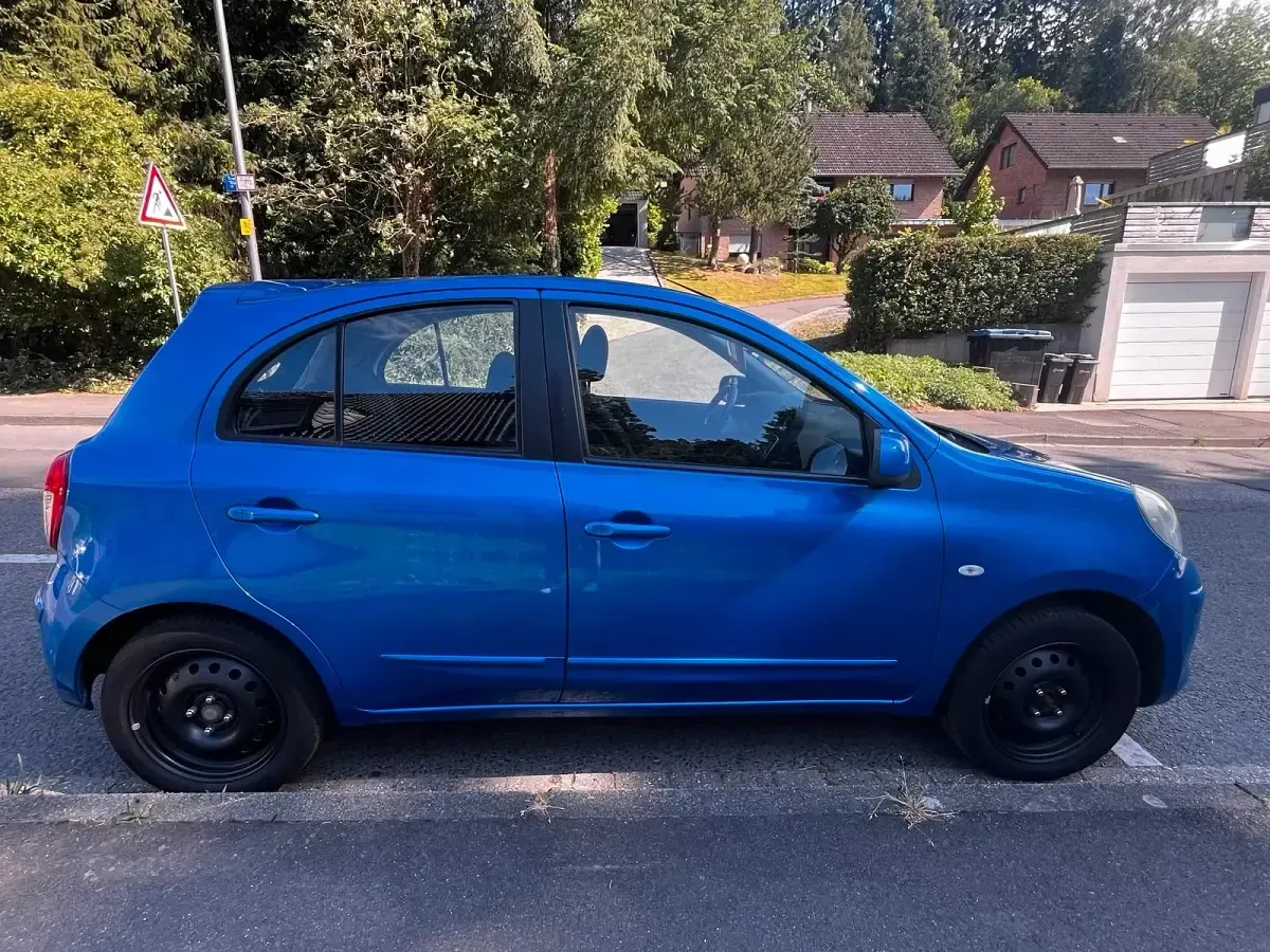 Gebraucht Nissan Micra 80 PS (58 kW) 2011 Blau Kleinwagen