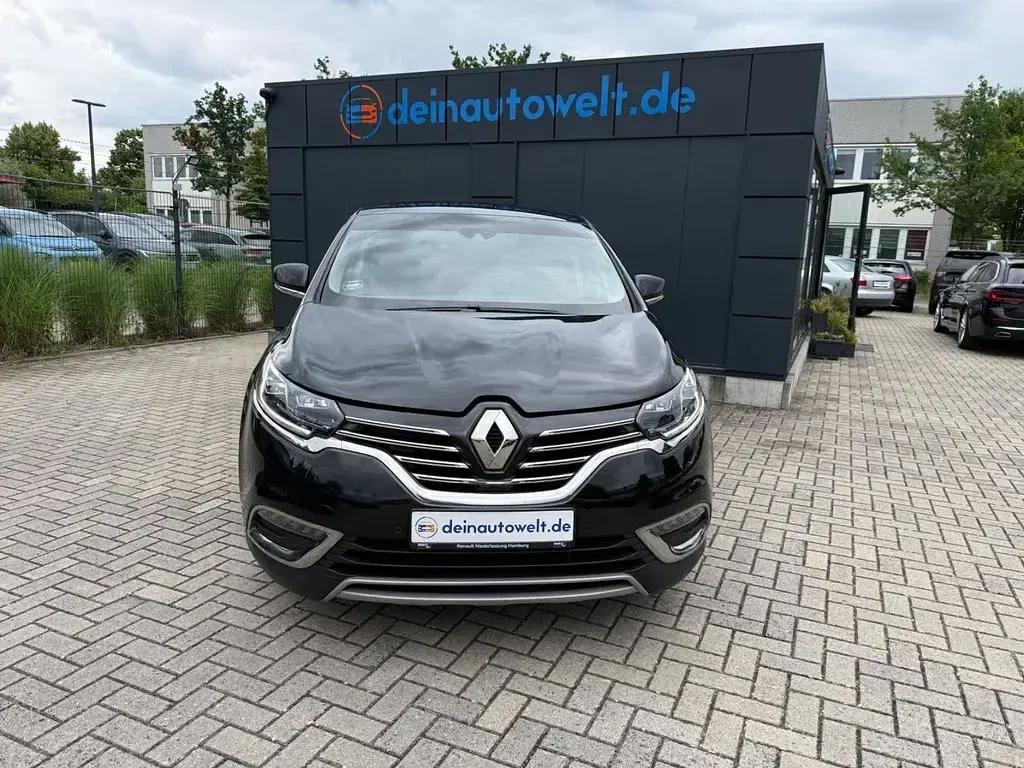 Gebraucht Renault Espace Intens 160 PS (117 kW) 2017 Schwarz Van / Kleinbus