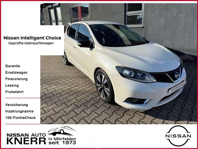 Pearl white Gebraucht 2017 Nissan Pulsar N-Vision Limousine | 8.990 € (Fairer Preis) - Bild 1/4