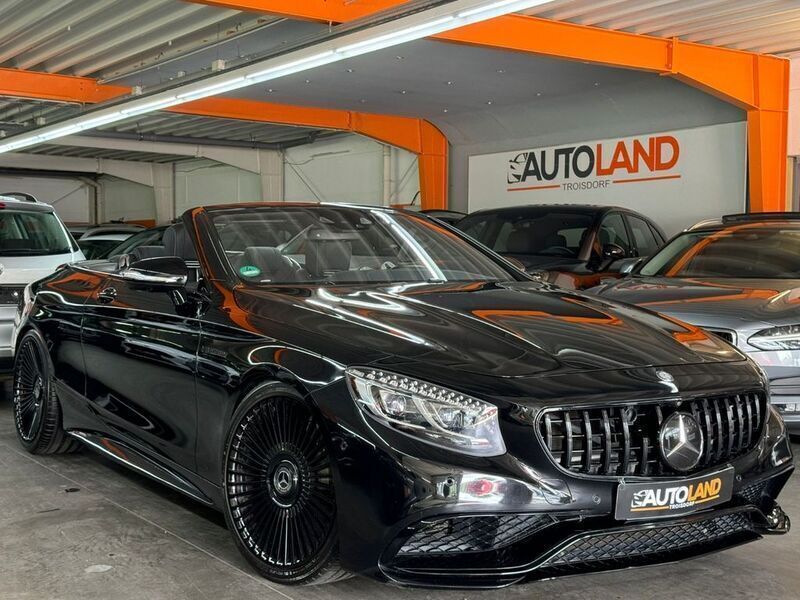 Schwarz Gebraucht 2016 Mercedes S63 AMG AMG Cabrio | 110.000 € - Bild 1/4